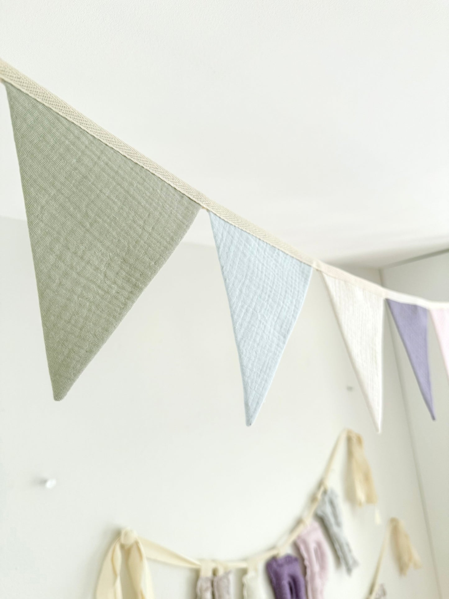 Pastel Bunting Banner