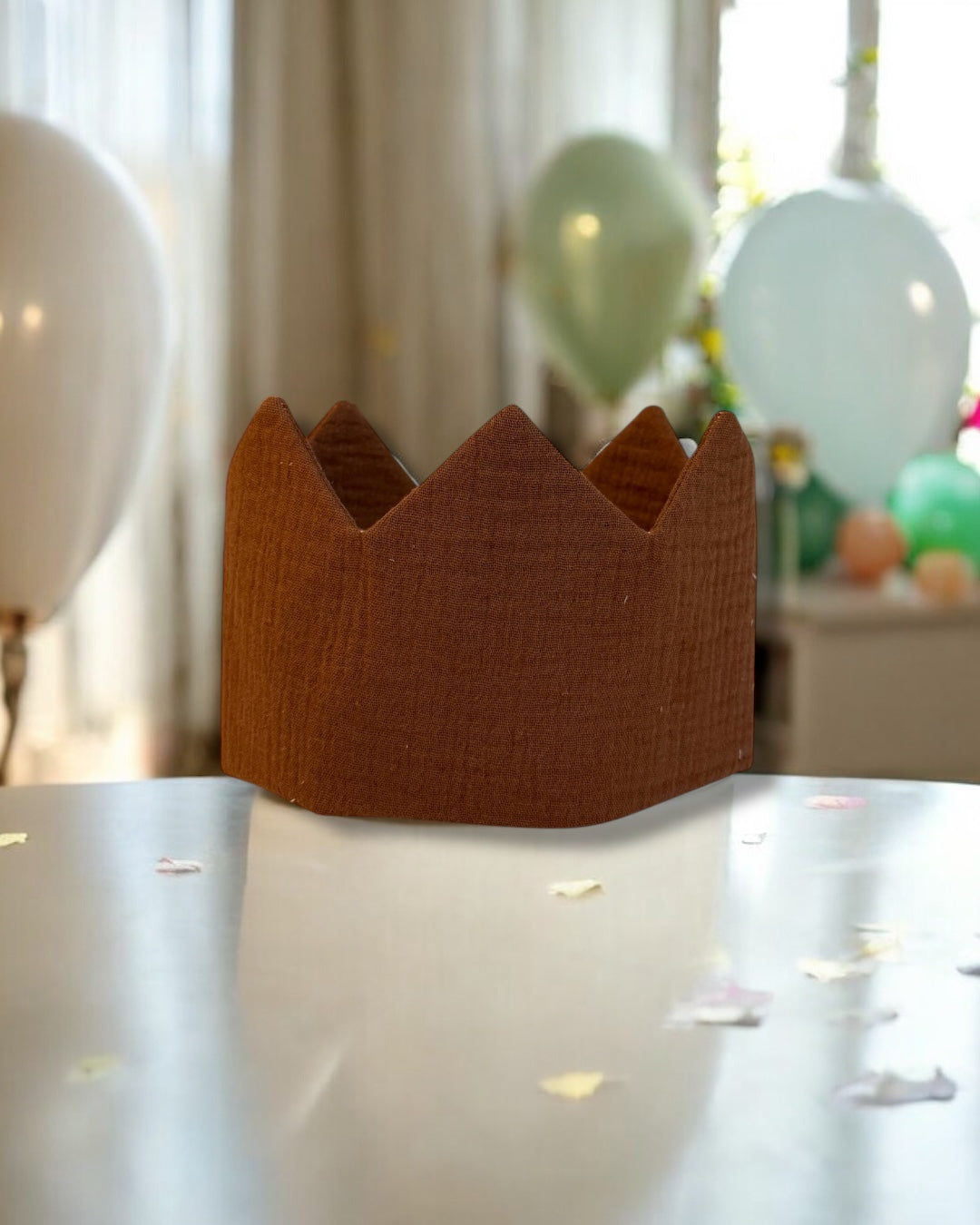 Muslin Crown - Gingerbread
