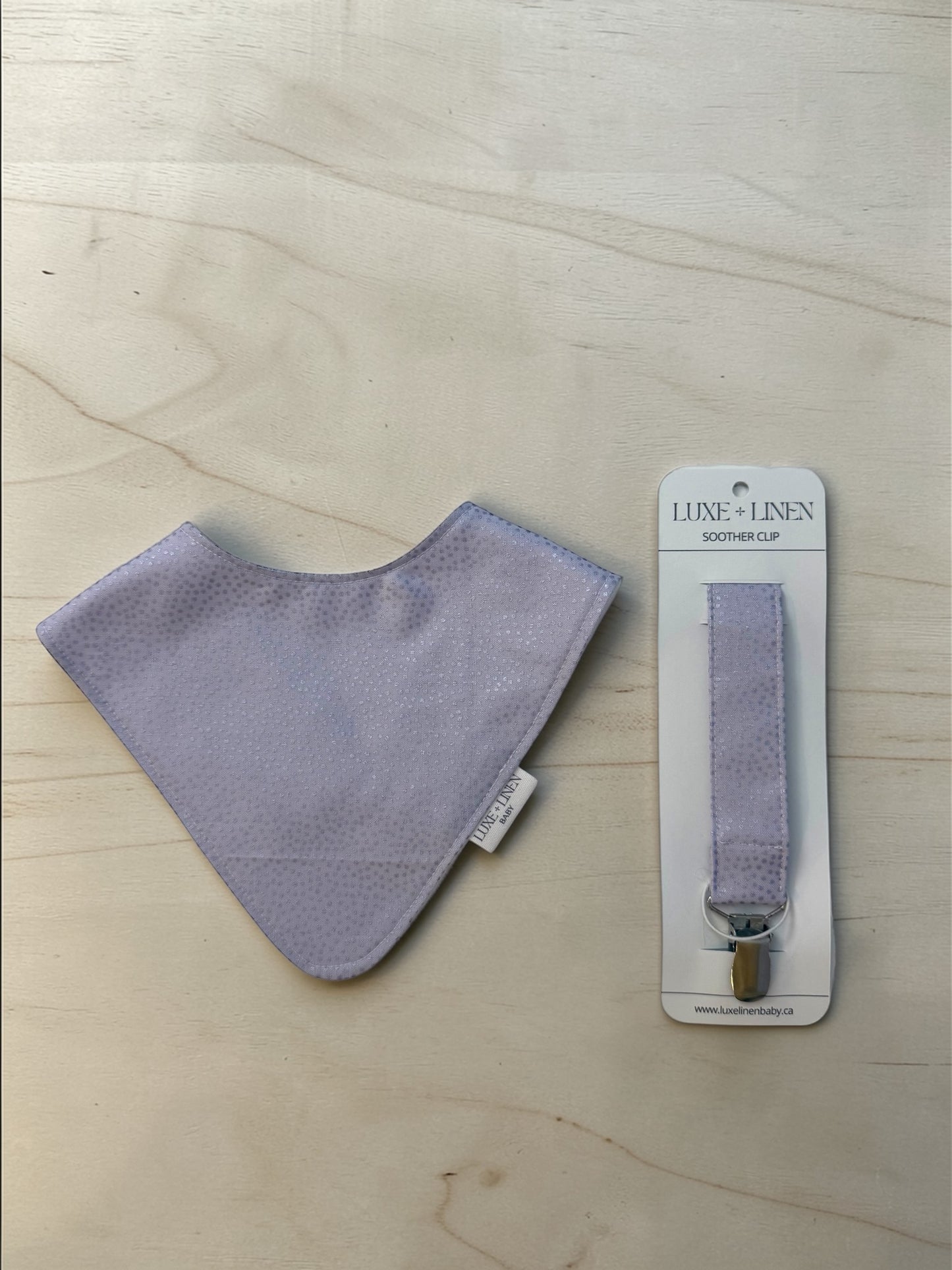 Bib & Soother Set