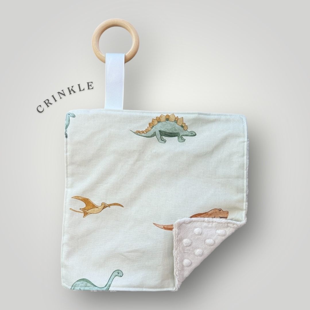 Crinkle Sensory Toy - Dinosaurs