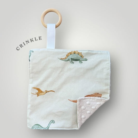 Crinkle Sensory Toy - Dinosaurs