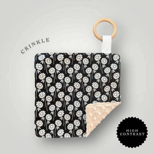 Crinkle Sensory Toy - Floral