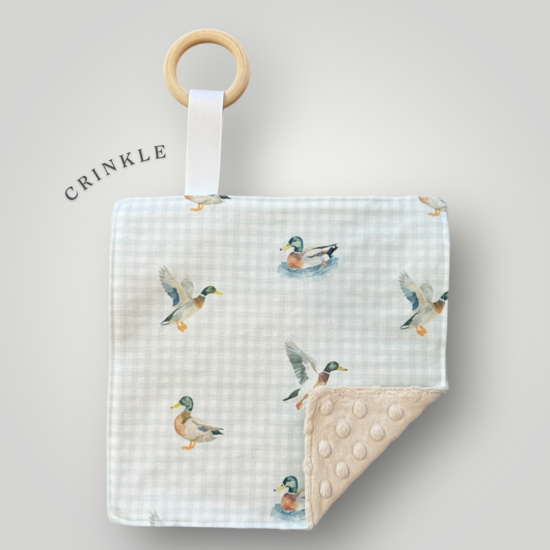 Crinkle Sensory Toy - Ducks