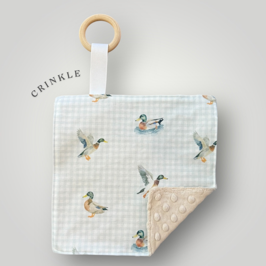 Crinkle Sensory Toy - Ducks