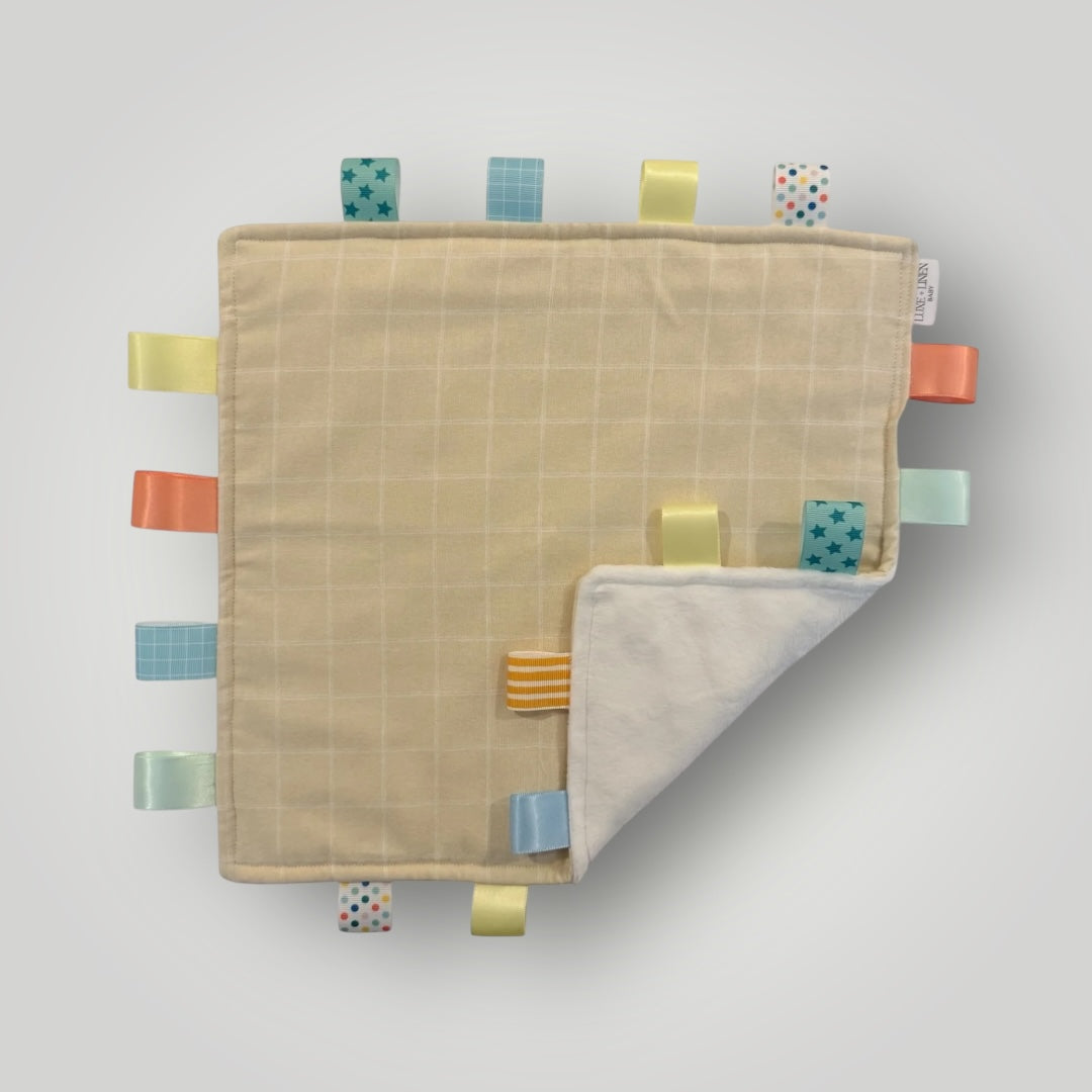 Plush Sensory Blanket - Oatmeal