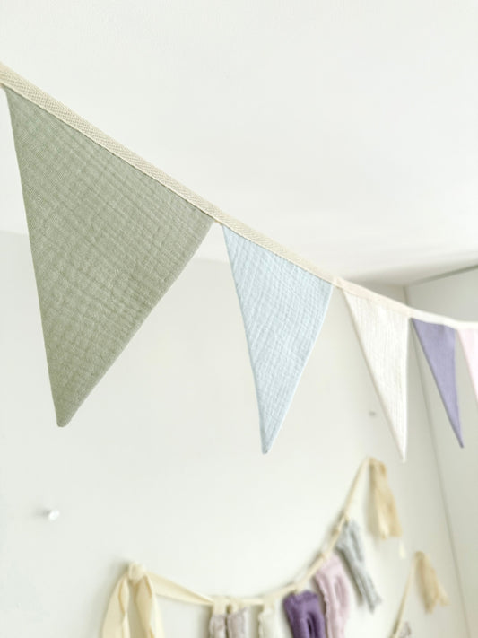 Pastel Bunting Banner