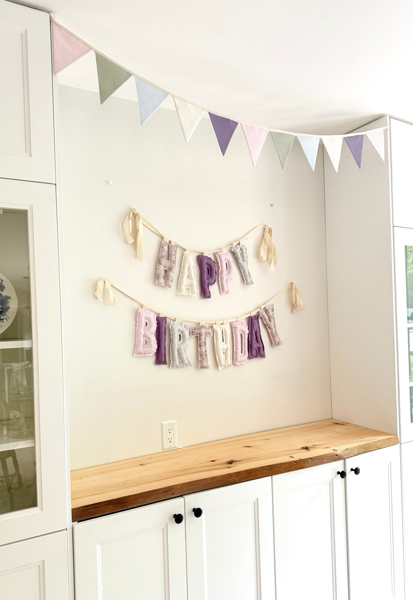 Pastel Bunting Banner