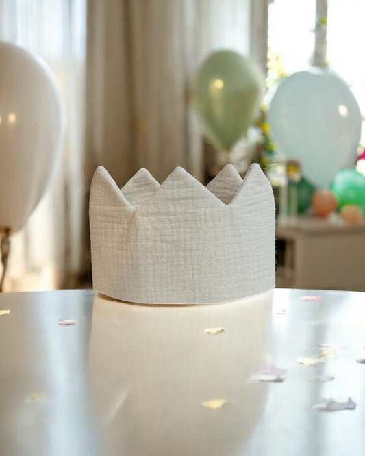 Muslin Crown - Cream