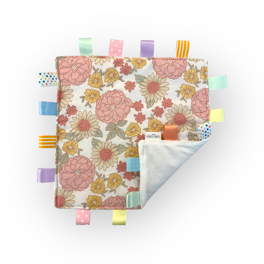 Plush Sensory Blanket - Wildflower