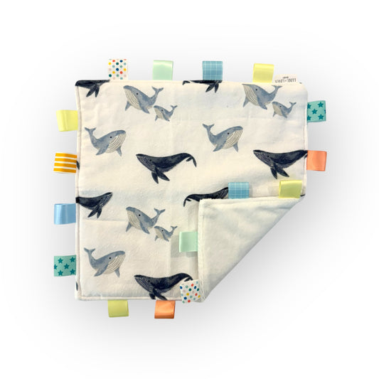 Plush Sensory Blanket - Ocean Friends