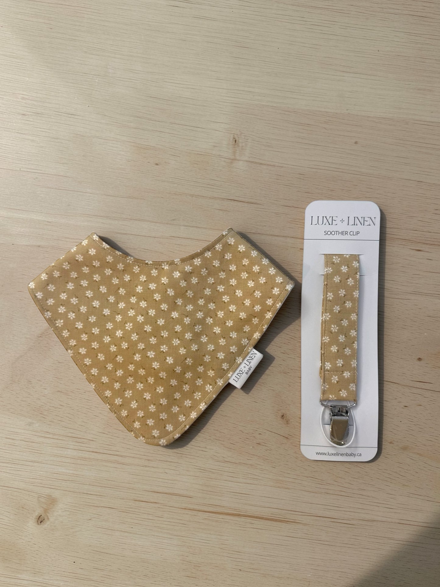 Bib & Soother Set