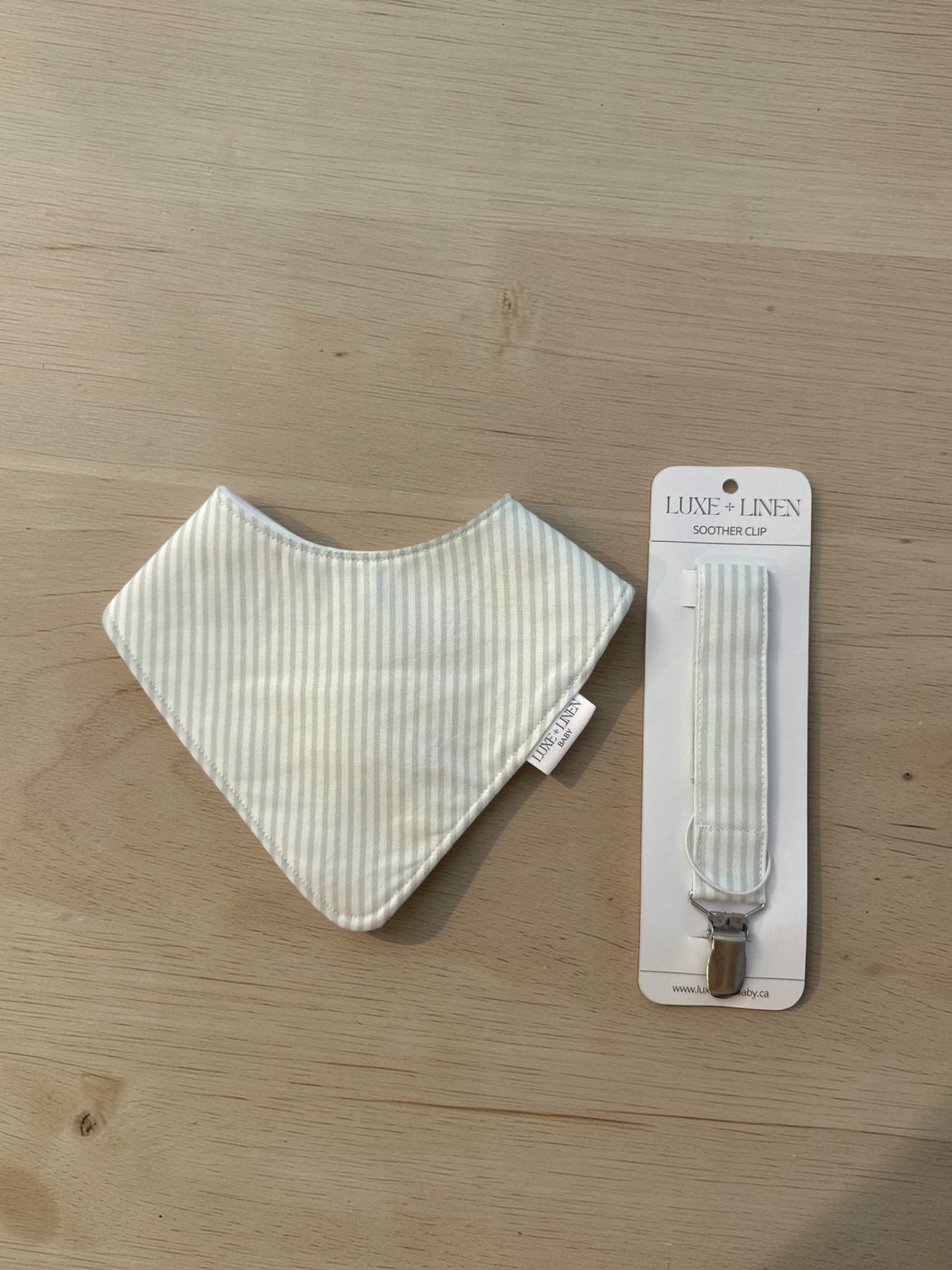 Bib & Soother Set